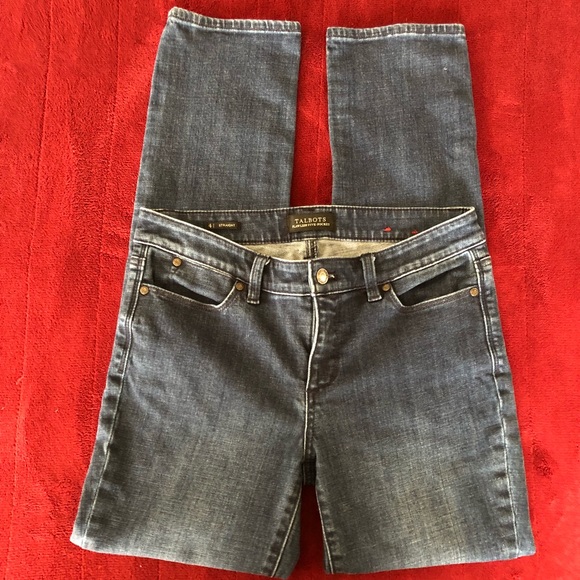 ✨ Talbots Straight-Leg “Flawless” Jeans – Size 4 – 5-Pocket Design ✨ - Picture 2 of 8